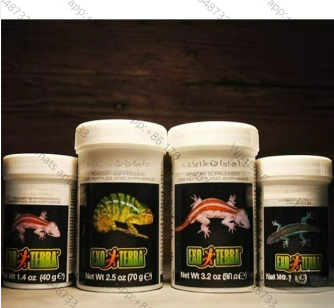 Vitamin D3 Reptile - Reptielen Calciumpoeder Met & Zonder D3